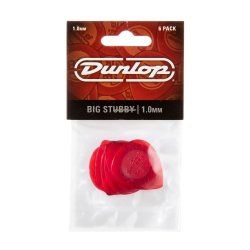 Dunlop Big Stubby 475P1.0  6 Pack 1.0mm